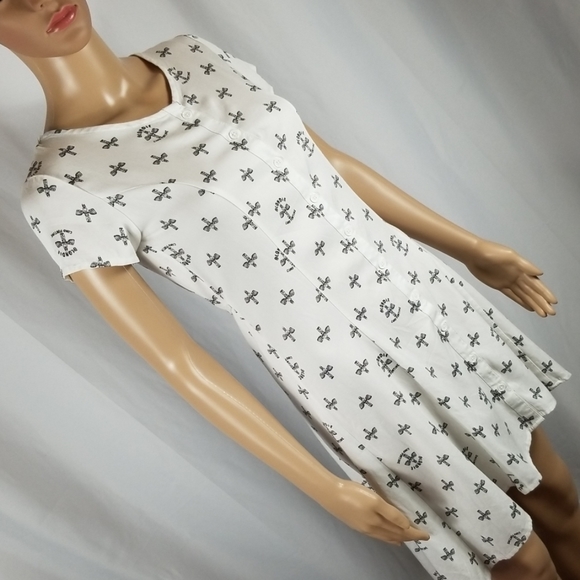 Junk Food | Tiki Blondie Camp FunTime Button Dress - Picture 8 of 8